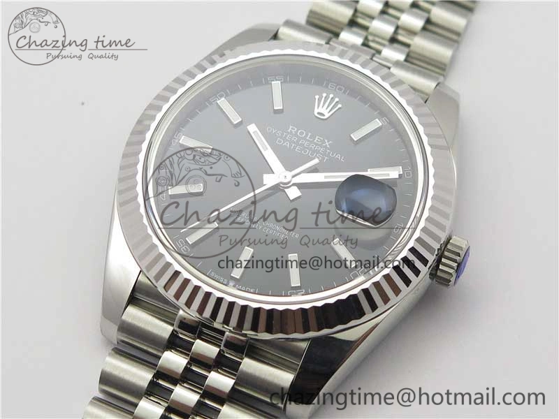 New DateJust 41 126334 ARF 1:1 Best Edition 904L Steel Black Dial on Jubilee Bracelet A2824 V3