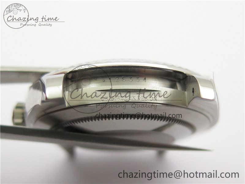 New DateJust 41 126334 ARF 1:1 Best Edition 904L Steel Blue Diamonds Dial on Jubilee Bracelet A2824