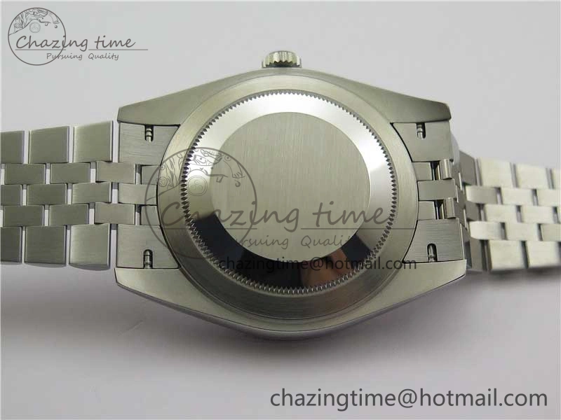 New DateJust 41 126334 ARF 1:1 Best Edition 904L Steel Blue Diamonds Dial on Jubilee Bracelet A2824