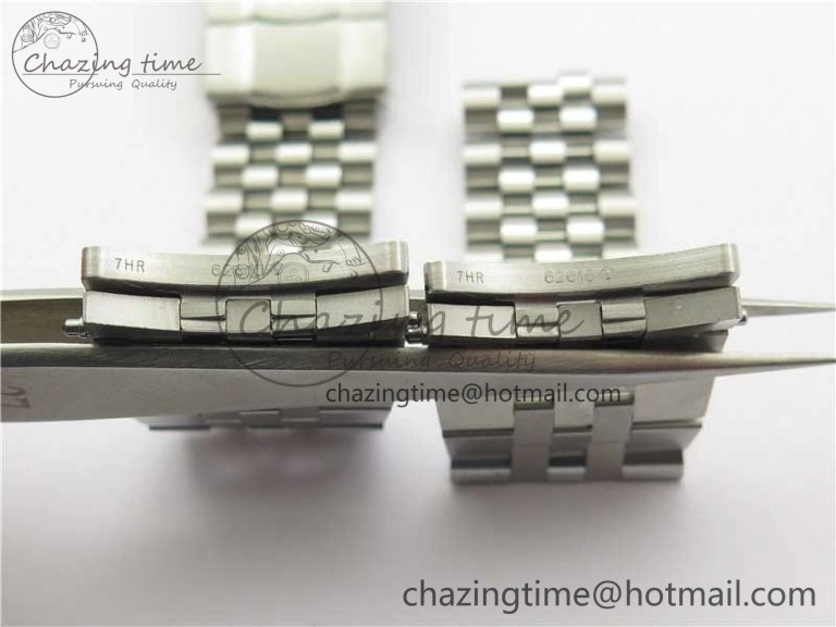 New DateJust 41 126334 ARF 1:1 Best Edition 904L Steel Blue Diamonds Dial on Jubilee Bracelet A2824