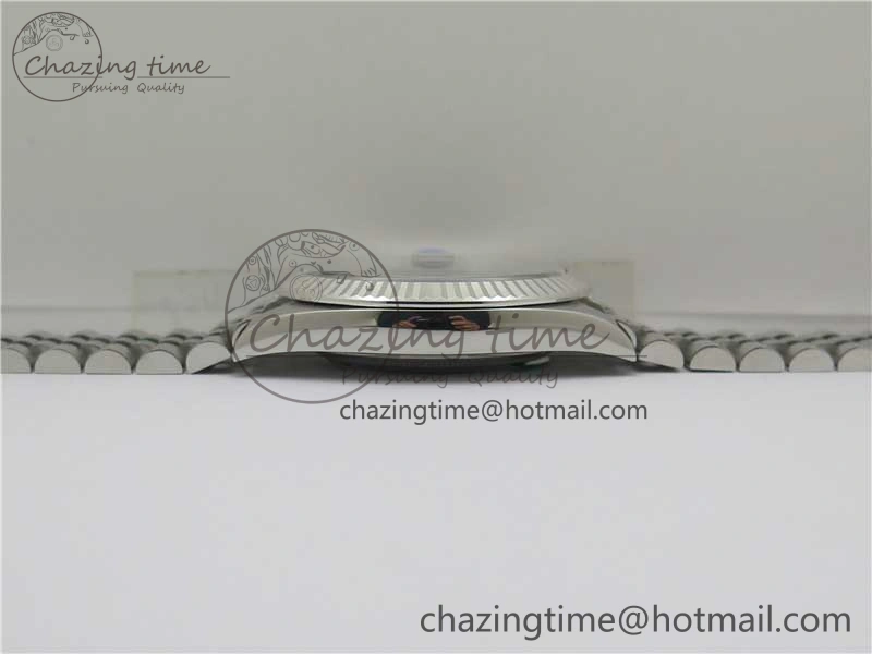 New DateJust 41 126334 ARF 1:1 Best Edition 904L Steel Blue Diamonds Dial on Jubilee Bracelet A2824