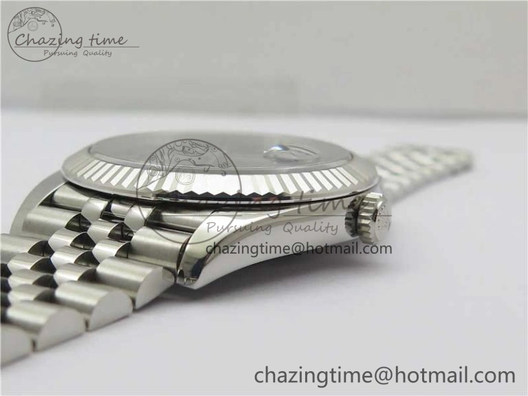 New DateJust 41 126334 ARF 1:1 Best Edition 904L Steel Blue Roman Dial on Jubilee Bracelet A2824