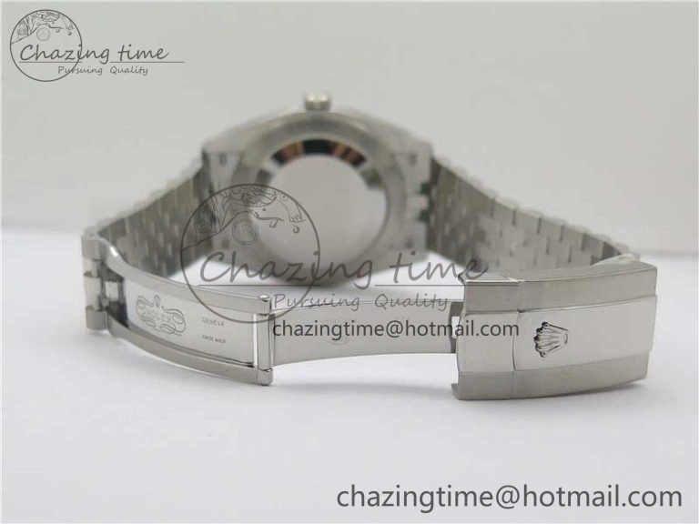New DateJust 41 126334 ARF 1:1 Best Edition 904L Steel Blue Roman Dial on Jubilee Bracelet A2824