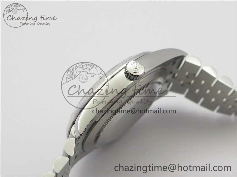New DateJust 41 126334 ARF 1:1 Best Edition 904L Steel Gray Dial on Jubilee Bracelet A2824 V3