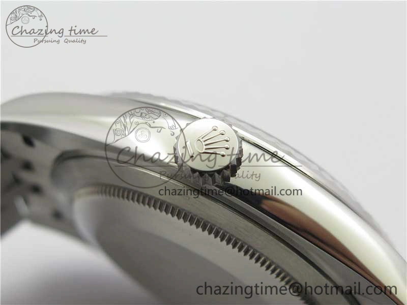 New DateJust 41 126334 ARF 1:1 Best Edition 904L Steel Gray Dial on Jubilee Bracelet A2824 V3