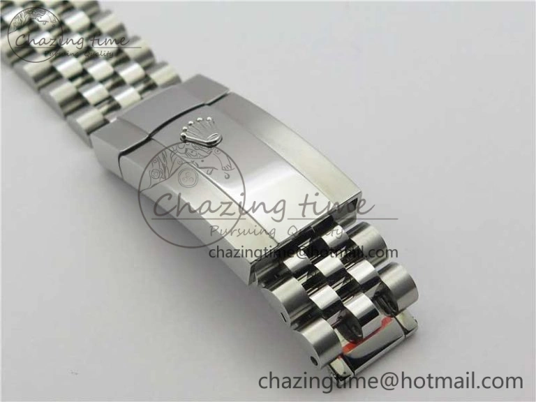New DateJust 41 126334 ARF 1:1 Best Edition 904L Steel Gray Dial on Jubilee Bracelet A2824 V3