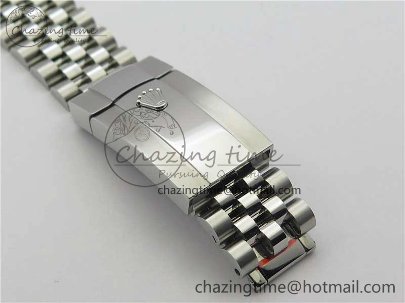 New DateJust 41 126334 ARF 1:1 Best Edition 904L Steel Gray Dial on Jubilee Bracelet A2824 V3