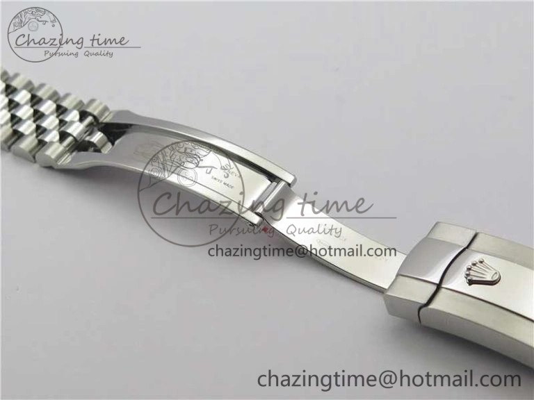 New DateJust 41 126334 ARF 1:1 Best Edition 904L Steel Gray Dial on Jubilee Bracelet A2824 V3