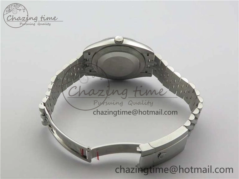 New DateJust 41 126334 ARF 1:1 Best Edition 904L Steel Gray Dial on Jubilee Bracelet A2824 V3