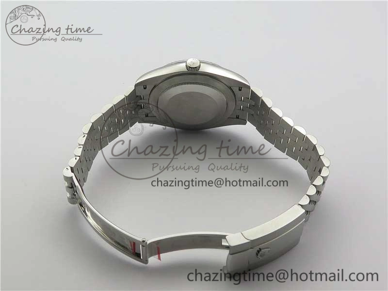 New DateJust 41 126334 ARF 1:1 Best Edition 904L Steel Gray Dial on Jubilee Bracelet A2824 V3