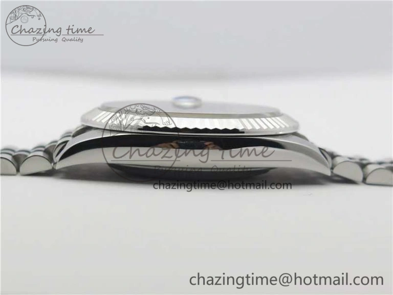 New DateJust 41 126334 ARF 1:1 Best Edition 904L Steel Gray Dial on Jubilee Bracelet A2824 V3