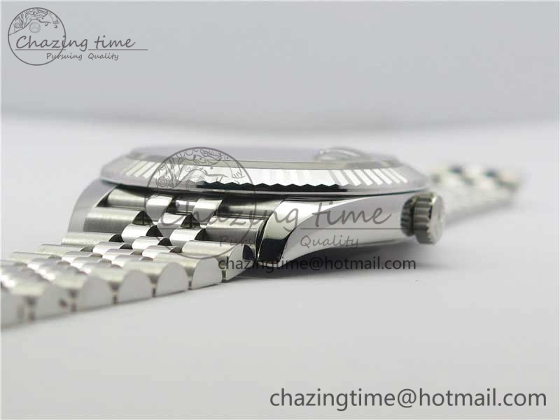 New DateJust 41 126334 ARF 1:1 Best Edition 904L Steel Gray Dial on Jubilee Bracelet A2824 V3