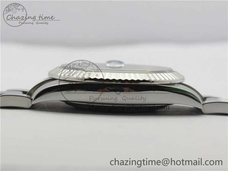 New DateJust 41 126334 ARF 1:1 Best Edition 904L Steel Gray Dial on Oyster Bracelet A2824 V3