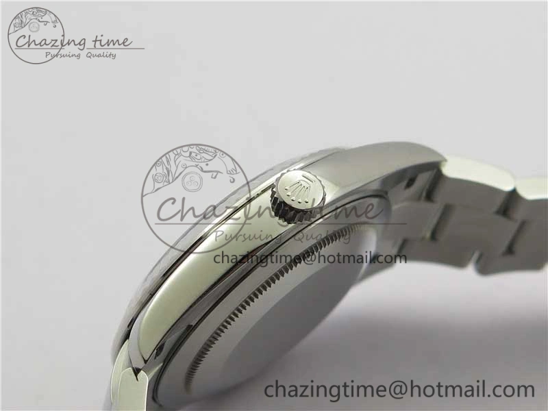 New DateJust 41 126334 ARF 1:1 Best Edition 904L Steel Silver Dial on Oyster Bracelet A2824 V3
