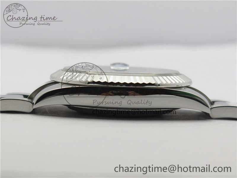 New DateJust 41 126334 ARF 1:1 Best Edition 904L Steel Silver Dial on Oyster Bracelet A2824 V3
