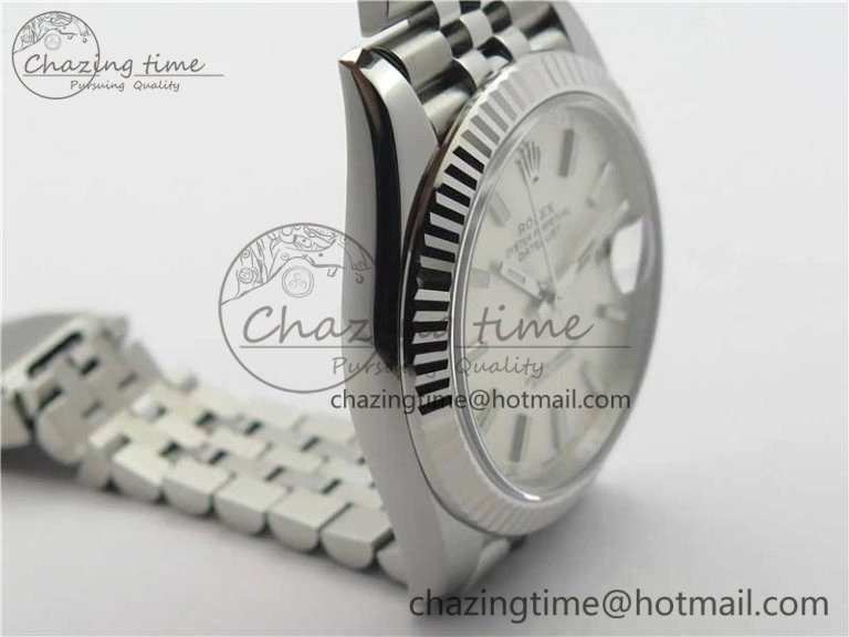 New DateJust 41 126334 ARF 1:1 Best Edition 904L Steel White Dial on Jubilee Bracelet A2824 V3