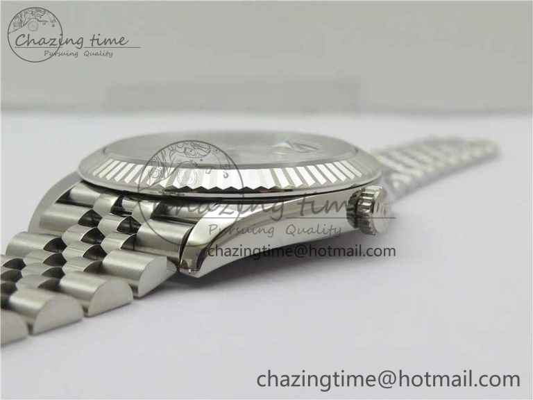 New DateJust 41 126334 ARF 1:1 Best Edition 904L Steel White Roman Dial on Jubilee Bracelet A2824