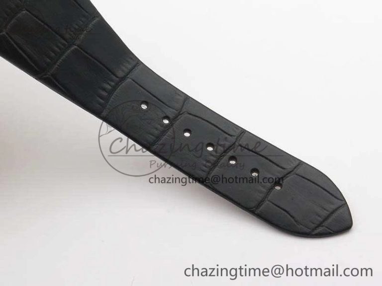OCTO 12028 RG JL Best Edition Black Dial On Black Leather Strap A2824