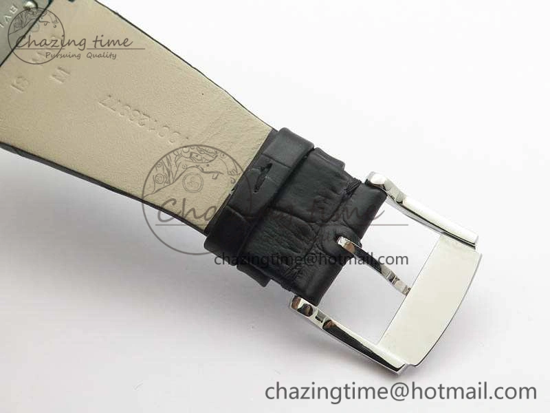 OCTO 12028 SS JL Best Edition White Dial On Black Leather Strap A2824