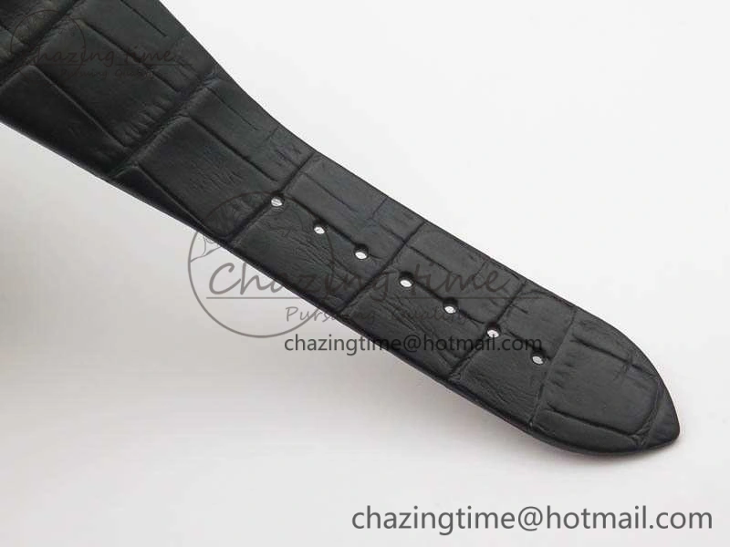 OCTO 12028 Satin Polished SS JL Best Edition Gray Dial On Black Leather Strap