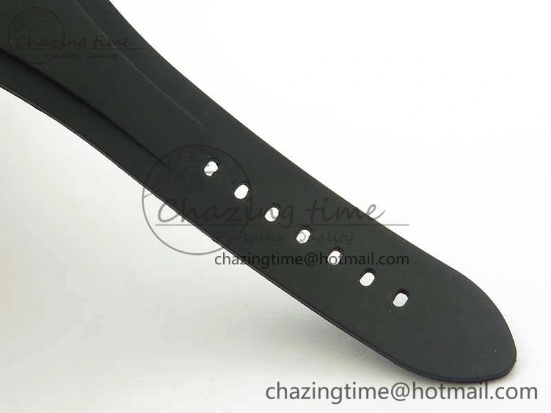 OCTO DLC JL 1:1 Best Edition Black Dial RG Markers On Rubber Strap BVL193 ( Free Leather Strap)