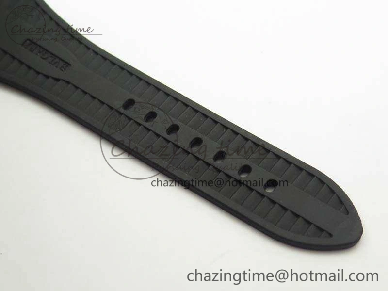 OCTO DLC JL 1:1 Best Edition Black Dial RG Markers On Rubber Strap BVL193 ( Free Leather Strap)