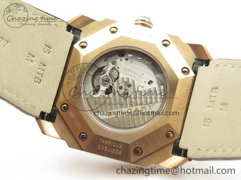 OCTO RG JL 1:1 Best Edition White Dial On Leather Strap BVL193 ( Free Rubber Strap )