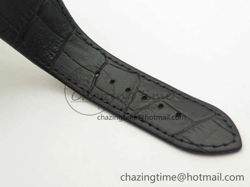 OCTO SS JL 1:1 Best Edition Black Dial On Leather Strap BVL193 ( Free Rubber Strap)