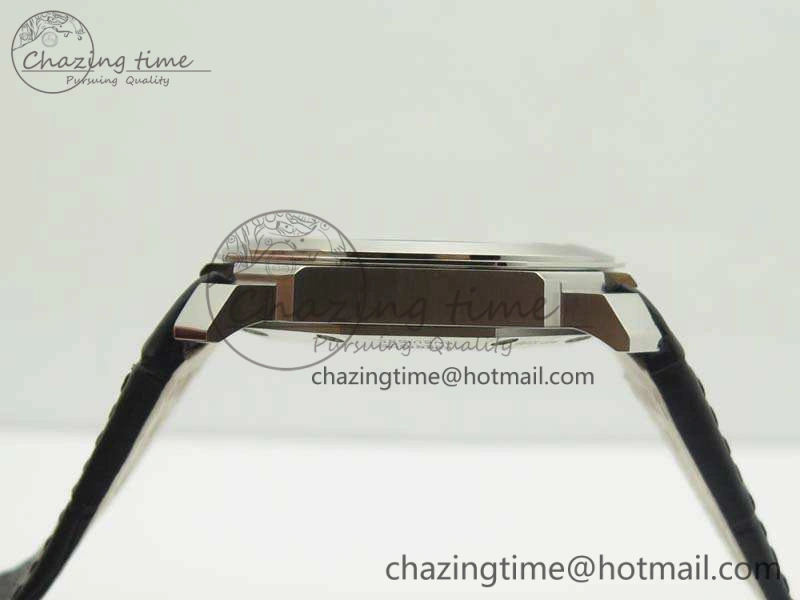OCTO SS JL 1:1 Best Edition Black Dial On Leather Strap BVL193 ( Free Rubber Strap)