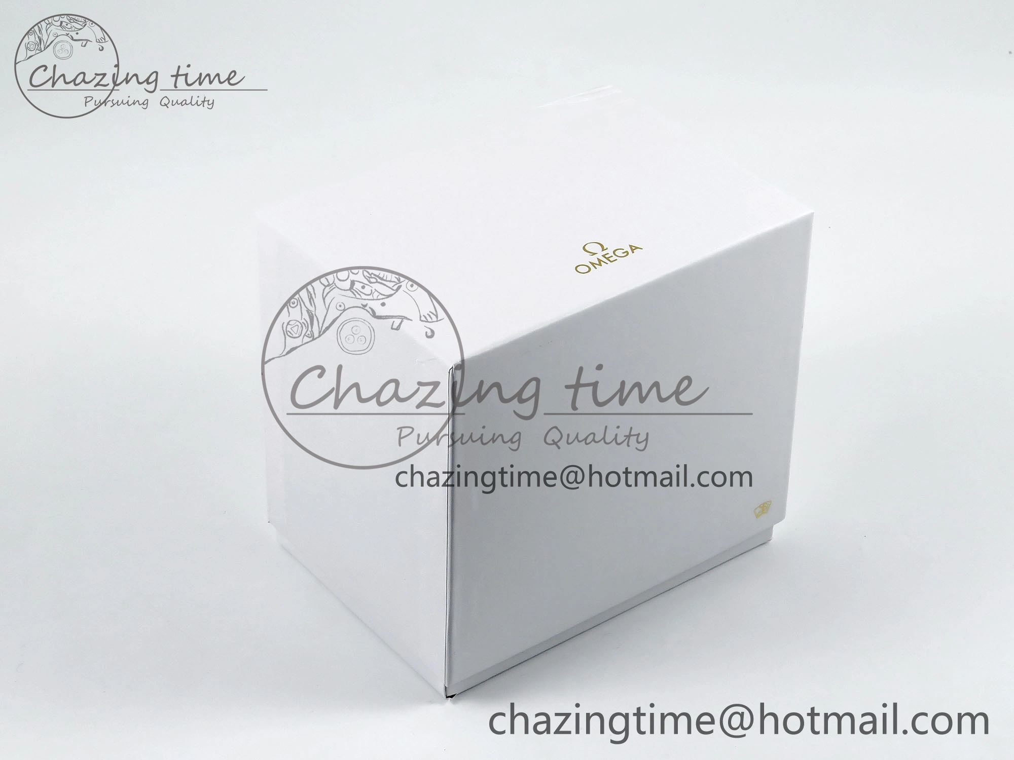 OMEGA GIFT BOXSET WITH PAPERS AND CARDS