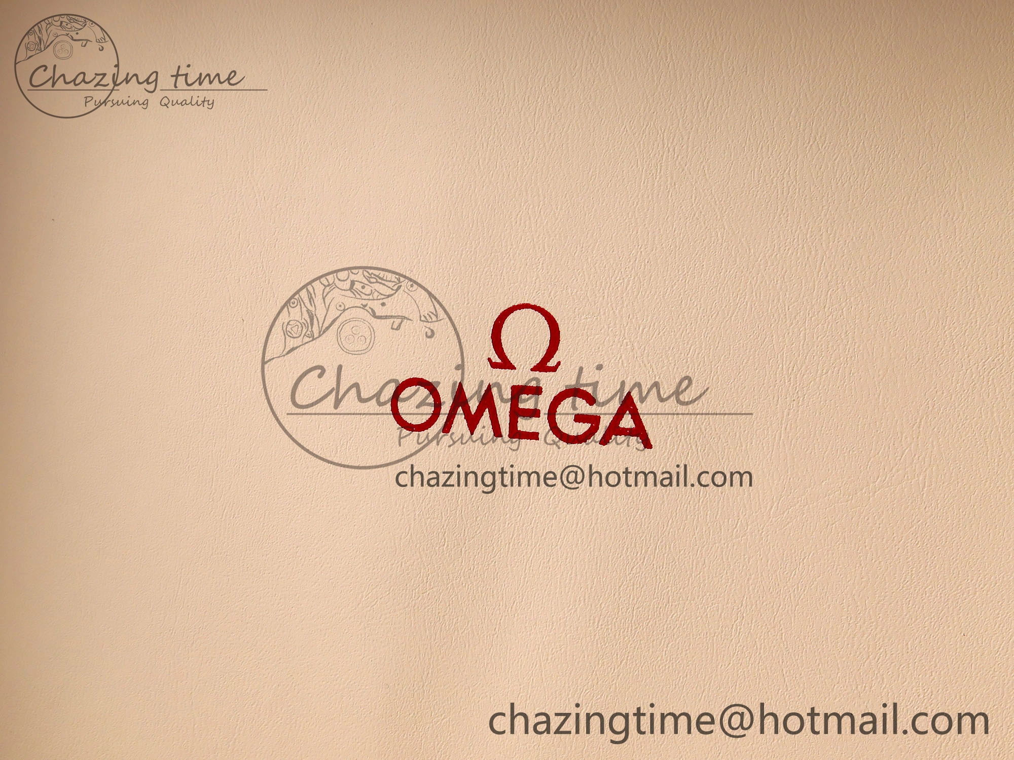 OMEGA WOODEN BOXSET WITH PAPERS & CARDS