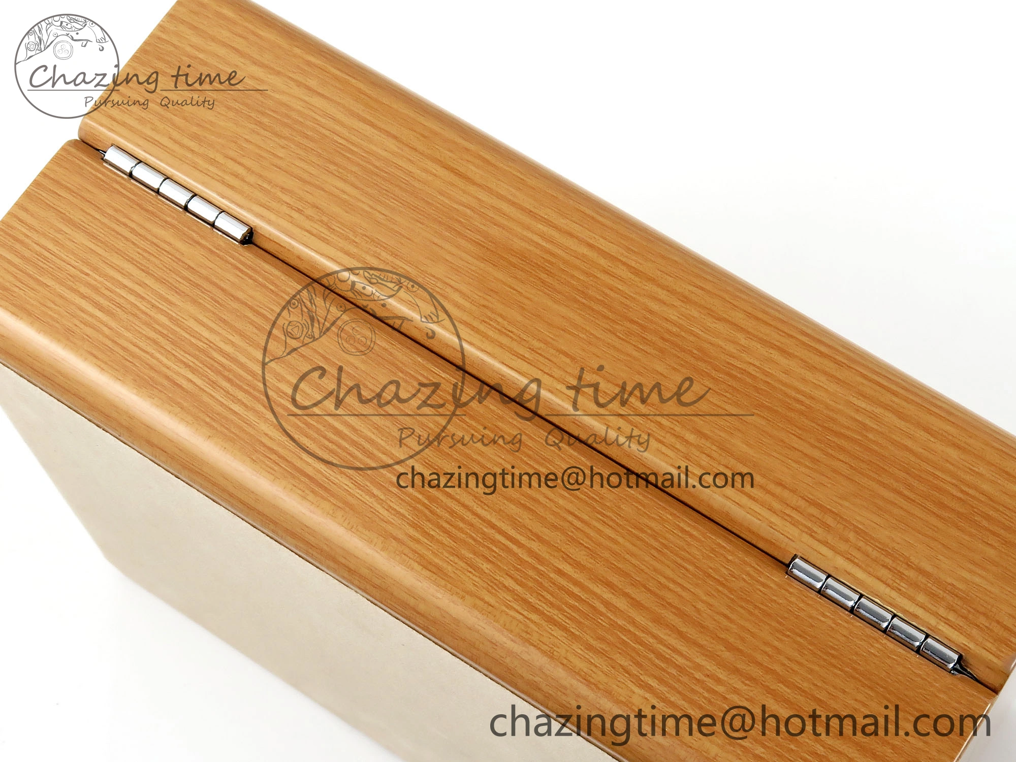 OMEGA WOODEN BOXSET WITH PAPERS & CARDS