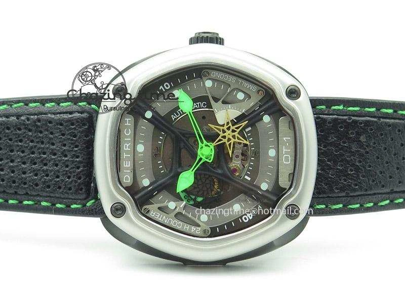 OT-1 Best Edition On Black Calf Leather Strap Miyota 82-S-7
