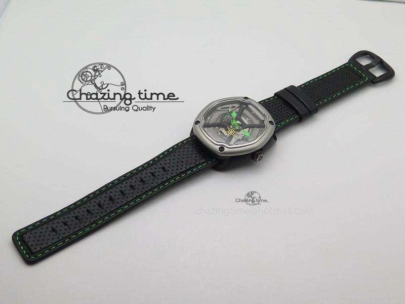 OT-1 Best Edition On Black Calf Leather Strap Miyota 82-S-7
