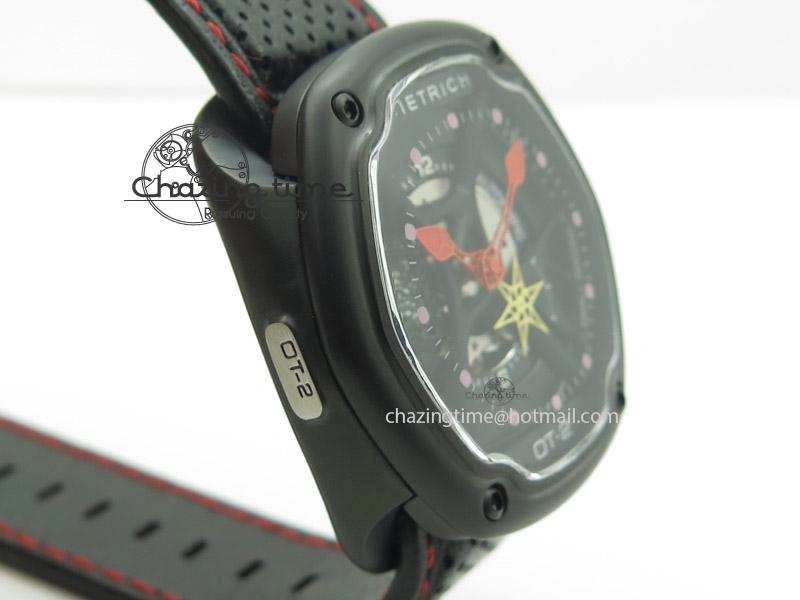 OT-2 Best Edition On Black Calf Leather Strap Miyota 82-S-7