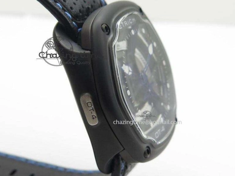 OT-4 Best Edition On Black Calf Leather Strap Miyota 82-S-7