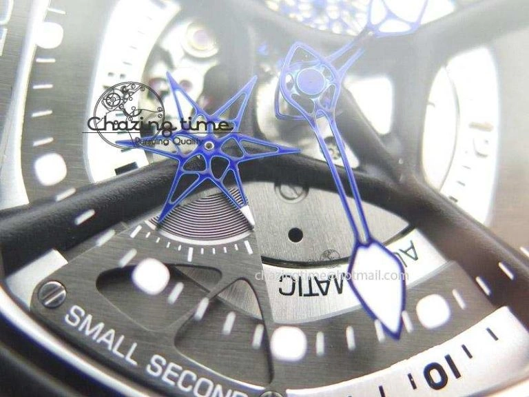 OT-4 Best Edition On Black Calf Leather Strap Miyota 82-S-7