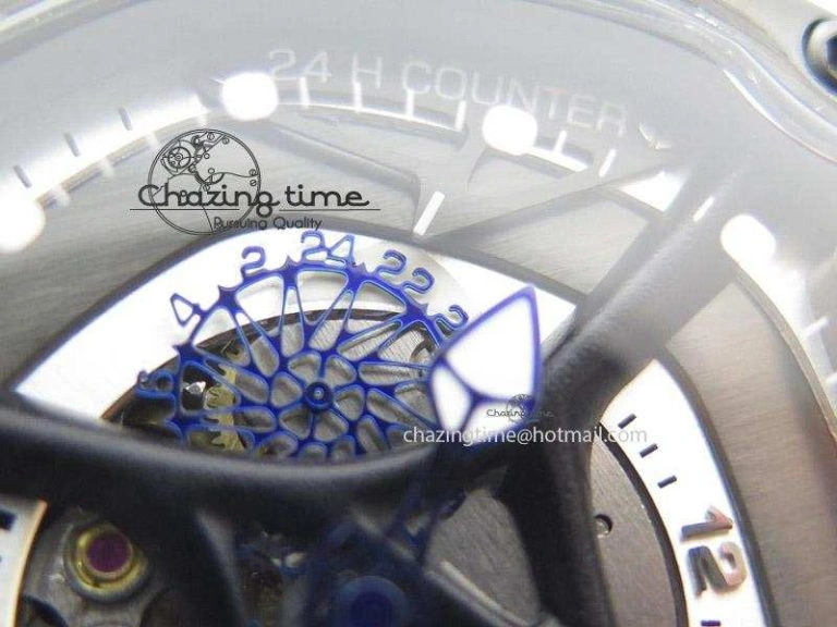 OT-4 Best Edition On Black Calf Leather Strap Miyota 82-S-7