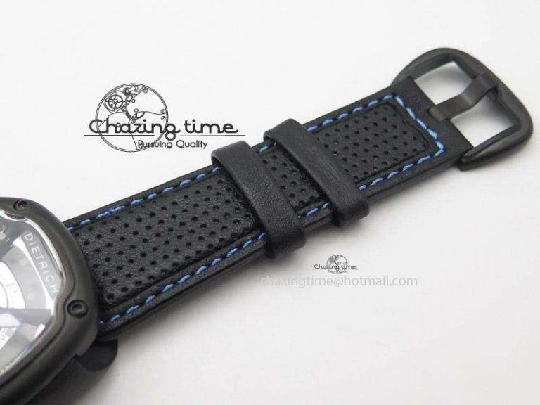 OT-4 Best Edition On Black Calf Leather Strap Miyota 82-S-7