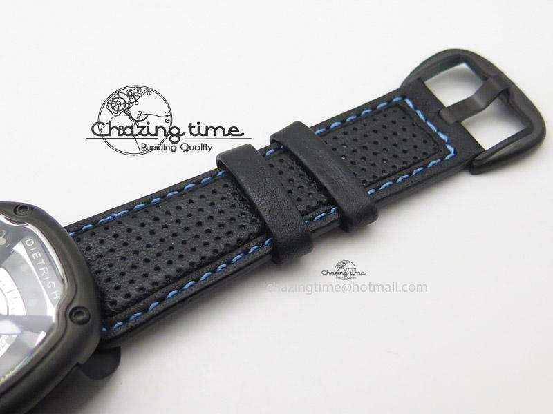 OT-4 Best Edition On Black Calf Leather Strap Miyota 82-S-7
