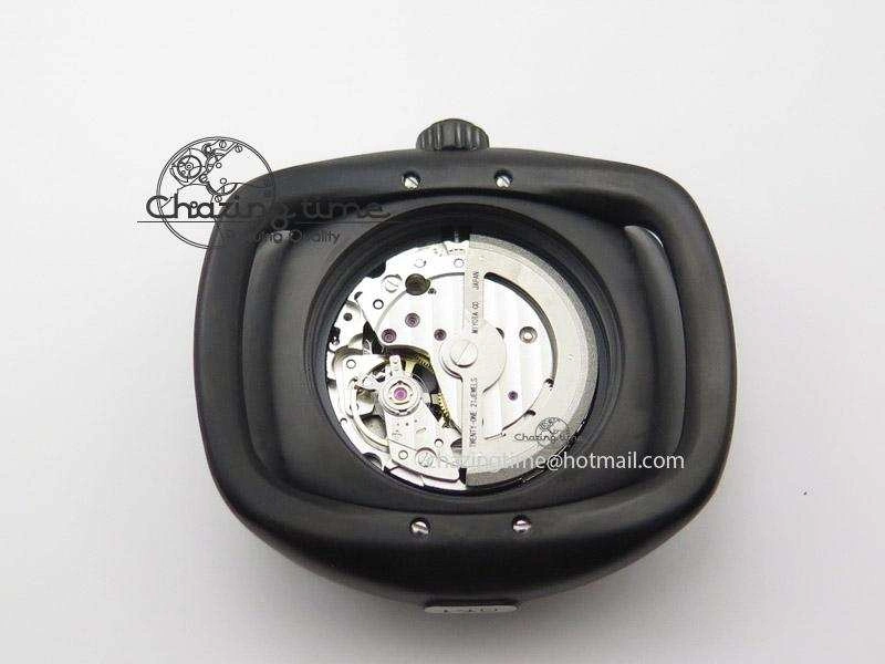 OT-4 Best Edition On Black Calf Leather Strap Miyota 82-S-7