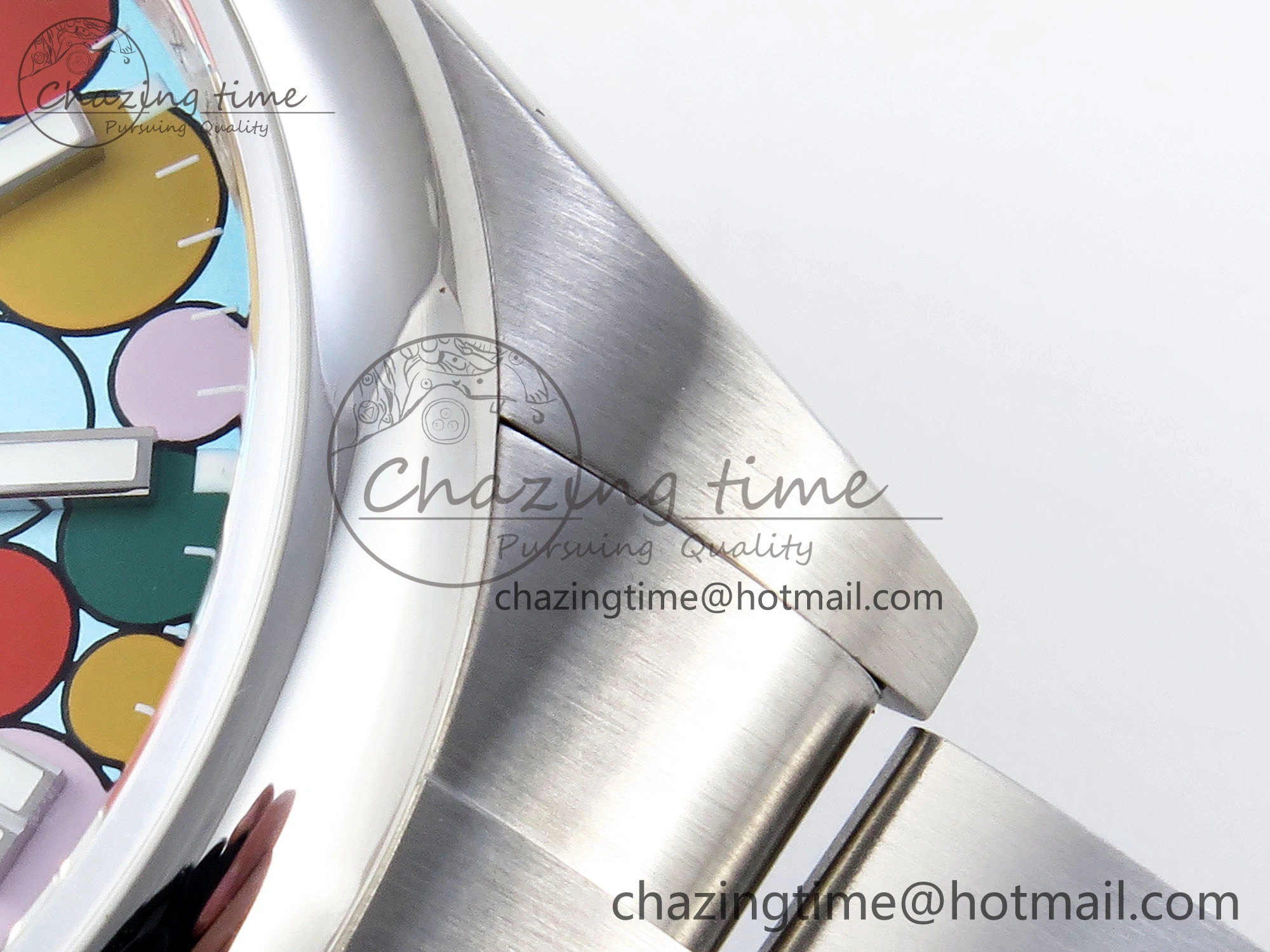 OYSTER PERPETUAL 124300 41MM GMF 1:1 BEST EDITION 904L STEEL CELEBRATION DIAL VR3230