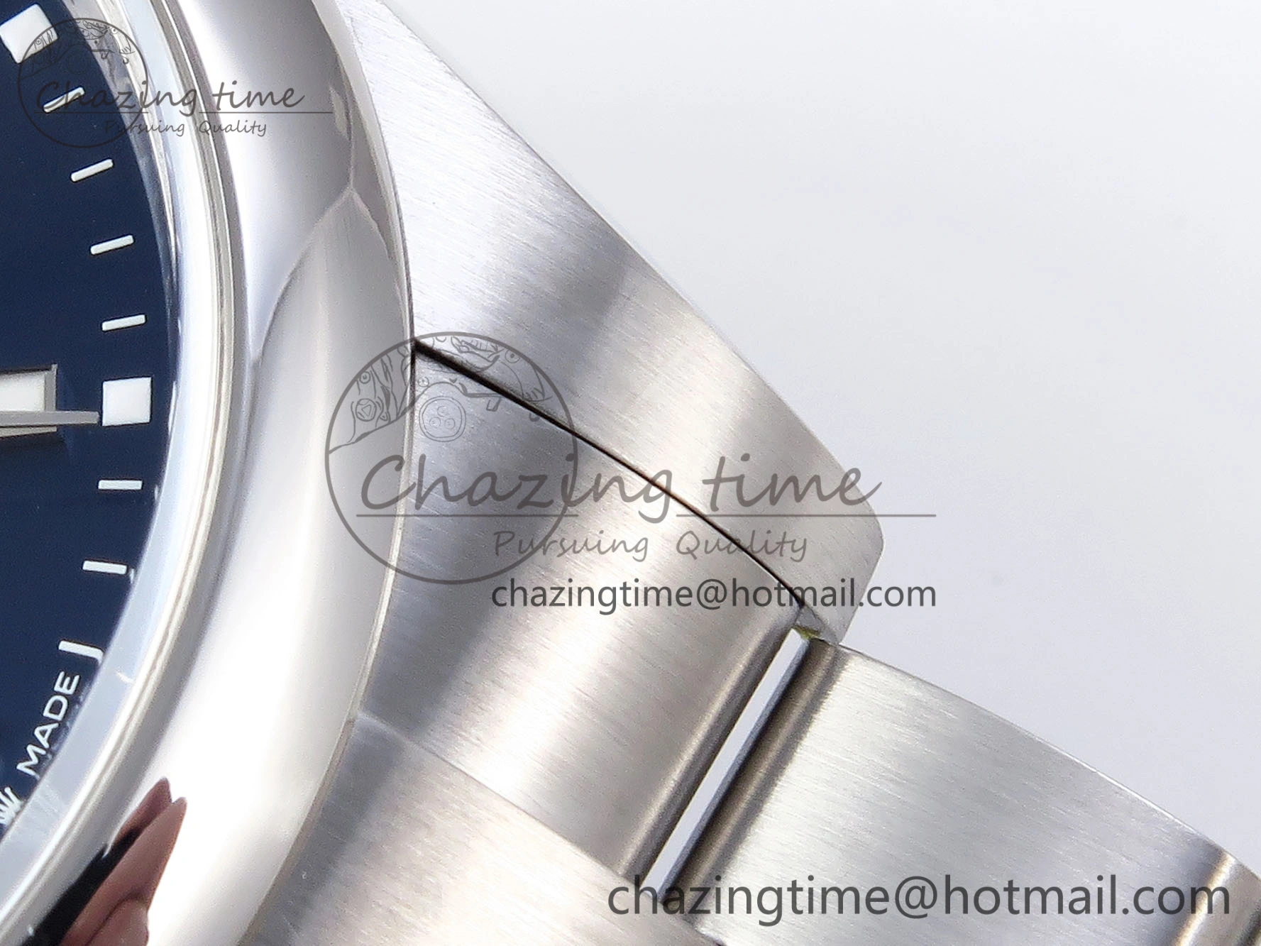 OYSTER PERPETUAL 124300 41MM VSF 1:1 BEST EDITION 904L STEEL BLUE DIAL VS3235
