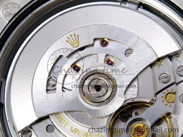 OYSTER PERPETUAL 124300 41MM VSF 1:1 BEST EDITION 904L STEEL GREEN DIAL VS3235