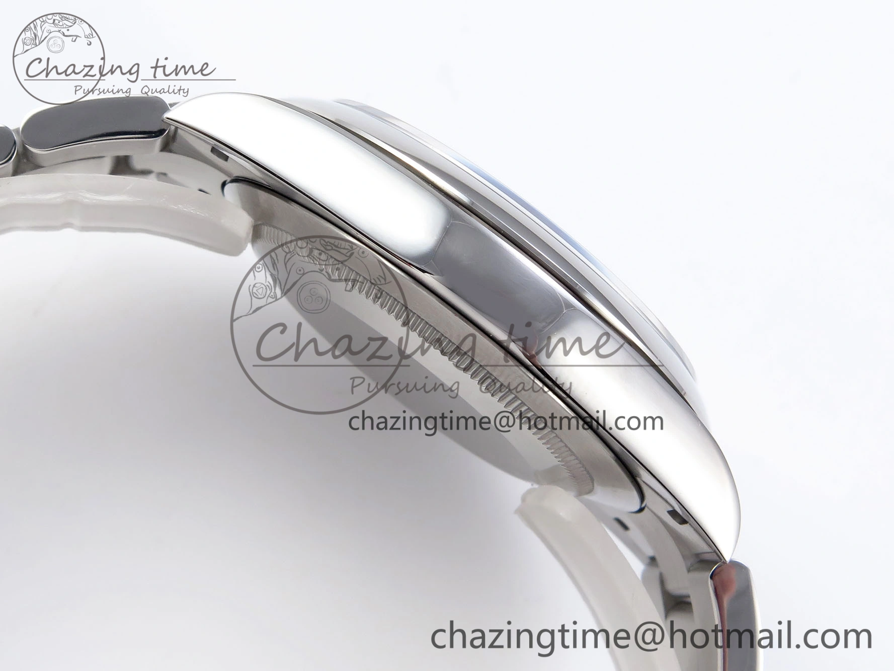 OYSTER PERPETUAL 124300 41MM VSF 1:1 BEST EDITION 904L STEEL SILVER DIAL VS3235