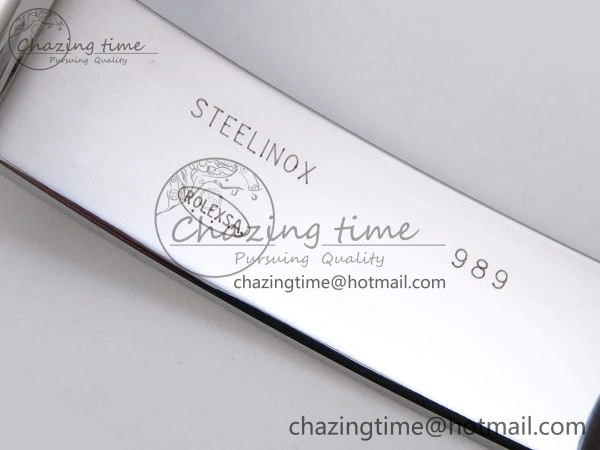 OYSTER PERPETUAL 124300 41MM VSF 1:1 BEST EDITION 904L STEEL SILVER DIAL VS3235