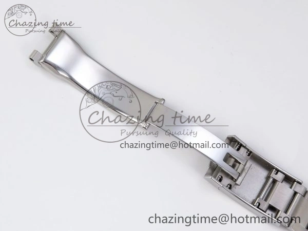 OYSTER PERPETUAL 124300 41MM VSF 1:1 BEST EDITION 904L STEEL SILVER DIAL VS3235