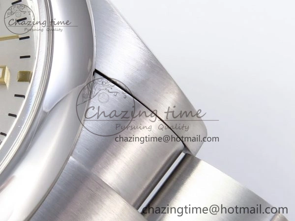 OYSTER PERPETUAL 124300 41MM VSF 1:1 BEST EDITION 904L STEEL SILVER DIAL VS3235