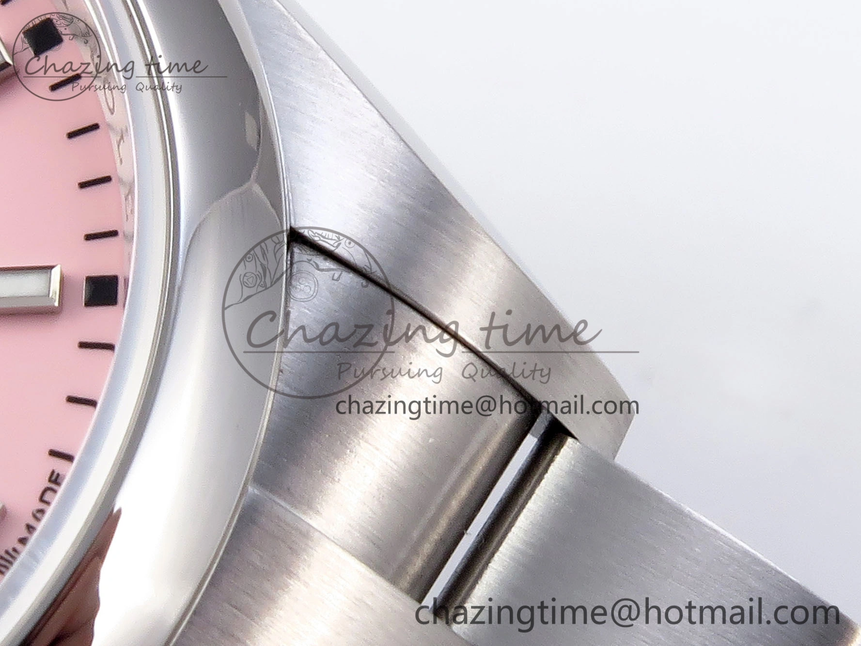 OYSTER PERPETUAL 126000 36MM VSF 1:1 BEST EDITION 904L STEEL PINK DIAL VS3235