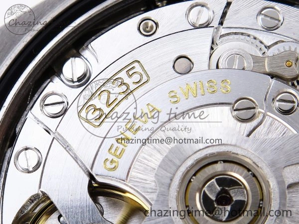 OYSTER PERPETUAL 126000 36MM VSF 1:1 BEST EDITION 904L STEEL SILVER DIAL VS3235